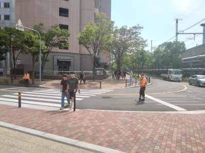 JR環状線「大阪駅（桜橋出口）」からのアクセス（地上）写真5